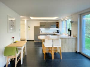 Die Küche in der Ferienwohnung Bergisches Land in Wipperfürth